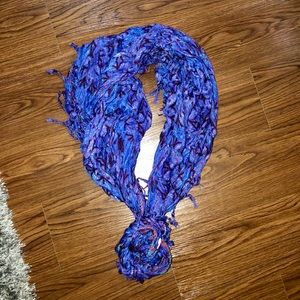 Periwinkle Printed Scarf